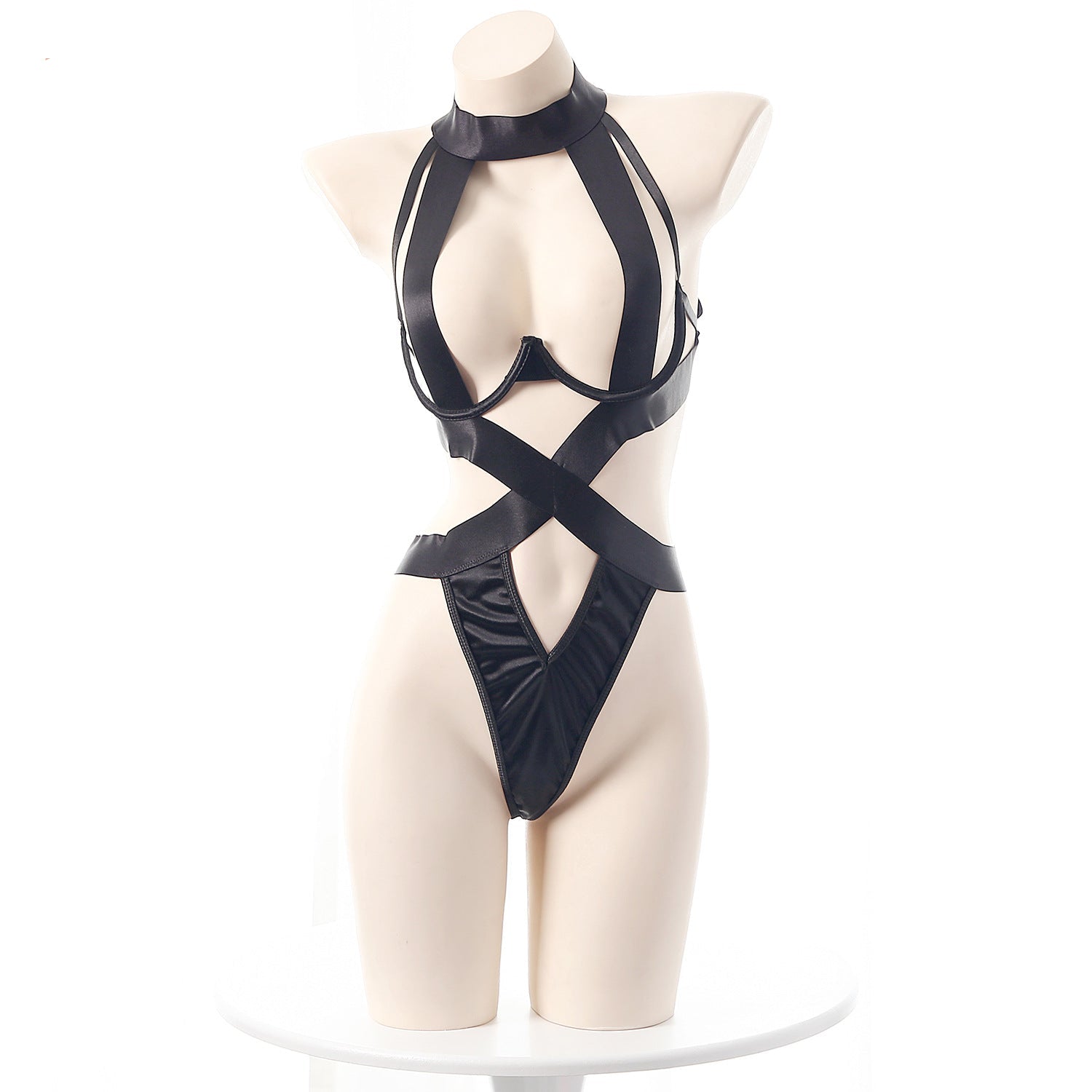 Image of European and American foreign trade strap-on bras, sexual interest, underwear, strap-ons, body wires, straps, cross-border sources